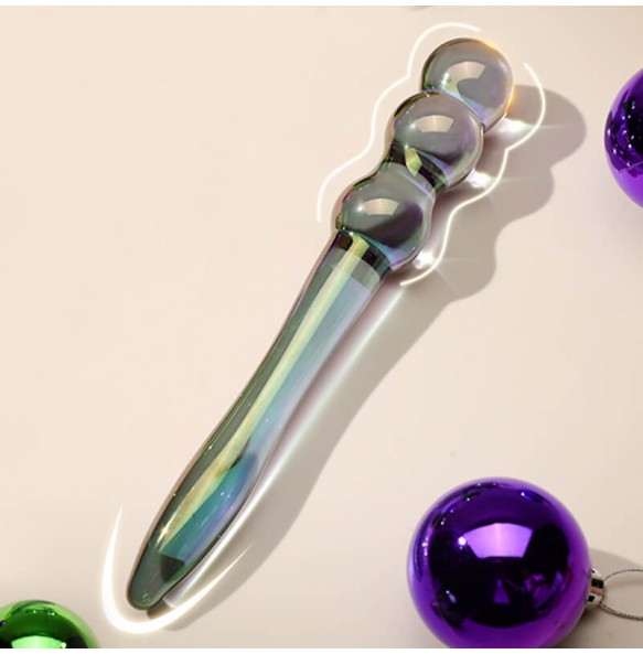 MizzZee - Magic Crystal Realistic Dildo (Triple Beaded)